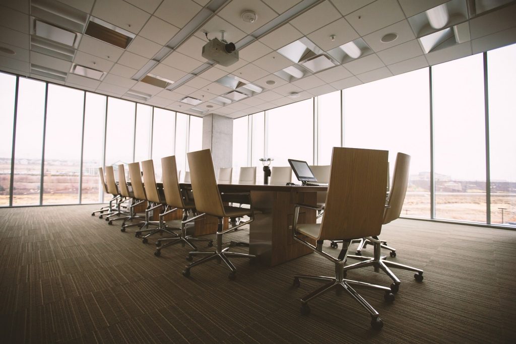 bureau d'entreprise - salle de réunion