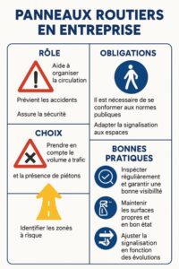 panneaux routiers entreprise